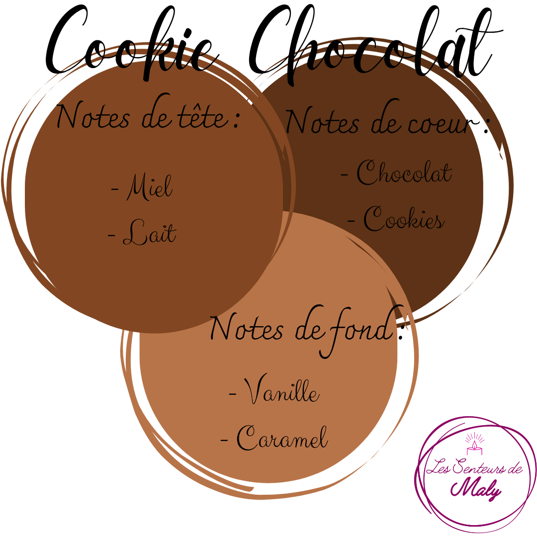 Bougie Cookie Chocolat