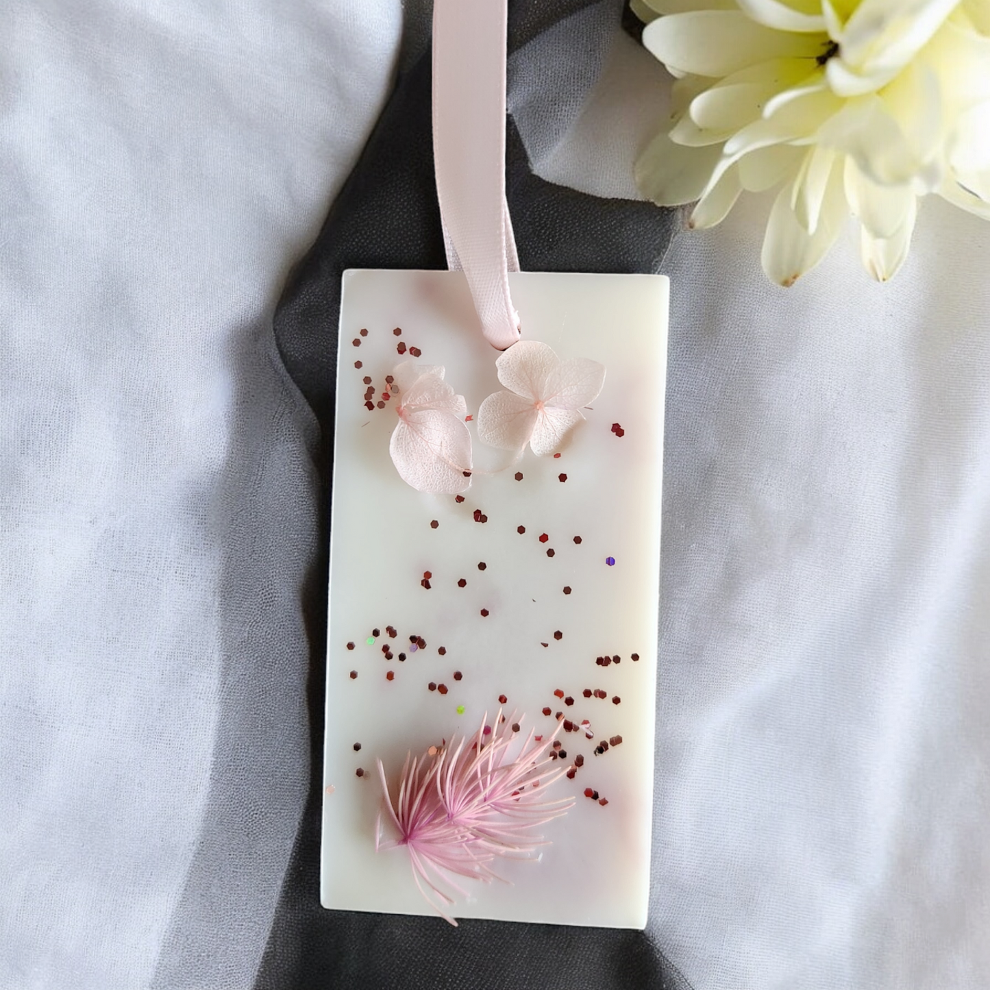 Suspension Fleur de Coton