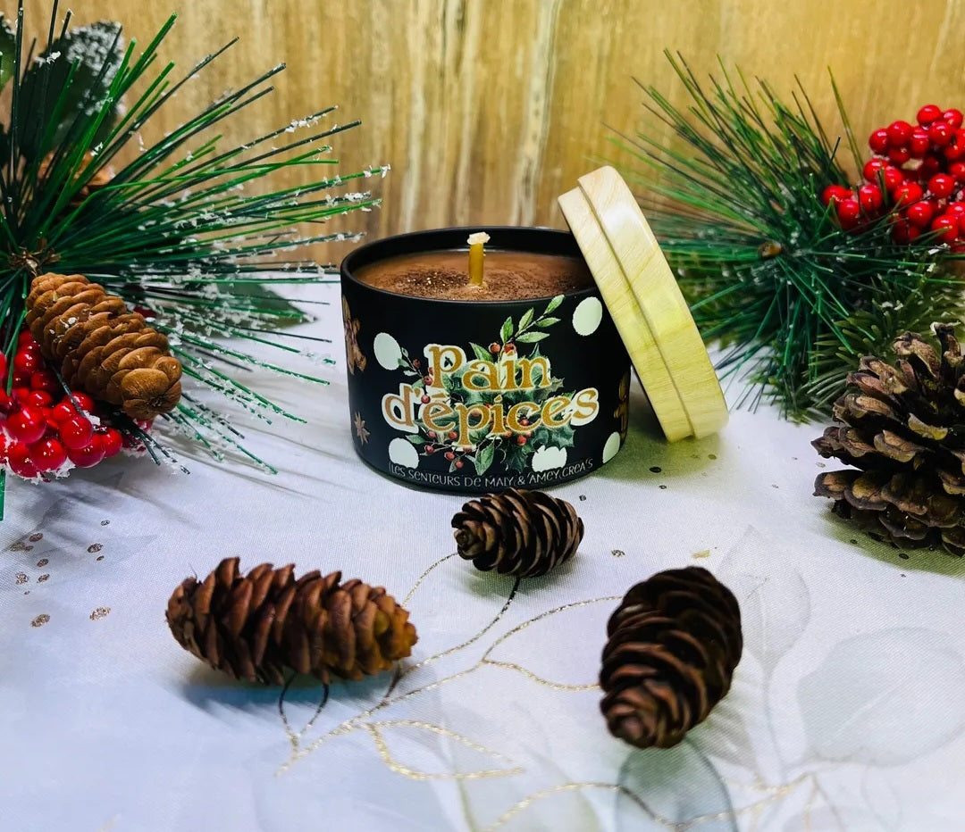 Bougie Bijoux "Pain d'épices"