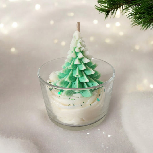 Bougie " Mon Beau Sapin "