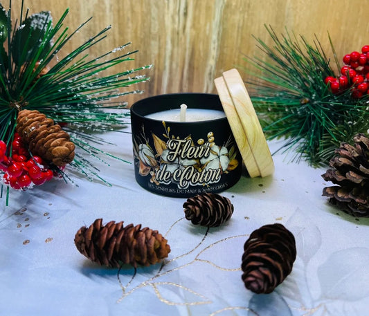 Bougie Bijoux " Fleur de Coton"